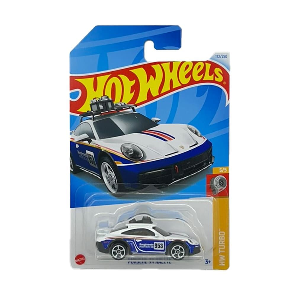 Miniatura Carro Porsche 911 Rallye 1:64 Hot Wheels