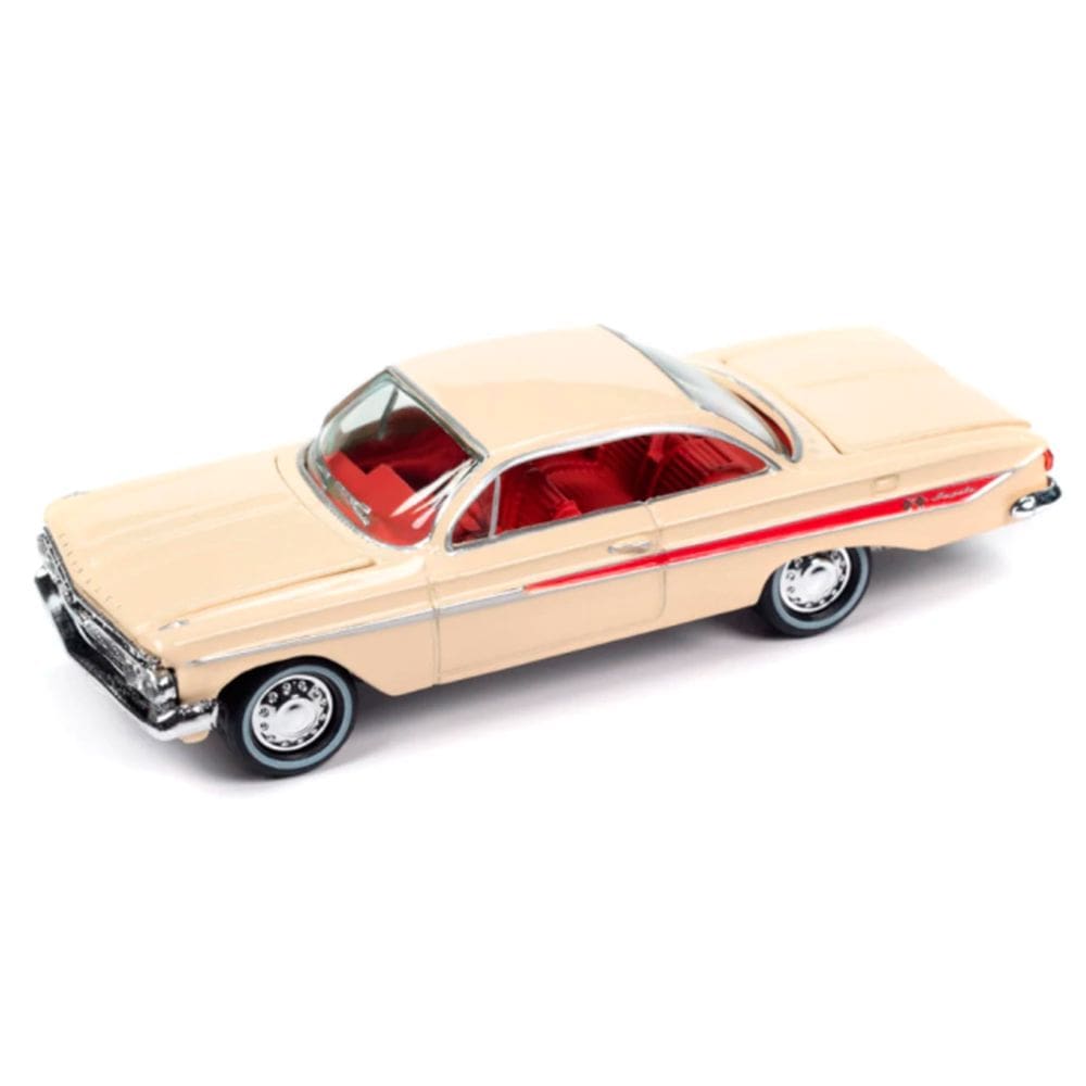 Miniatura Carro 61 Chevy Impala SS 409 1:64 Johnny Lightning