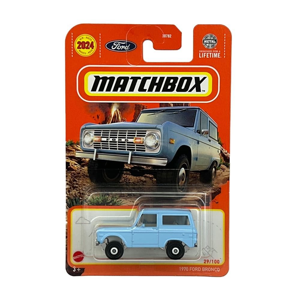Miniatura Carro 1970 Ford Bronco 1:64 Matchbox