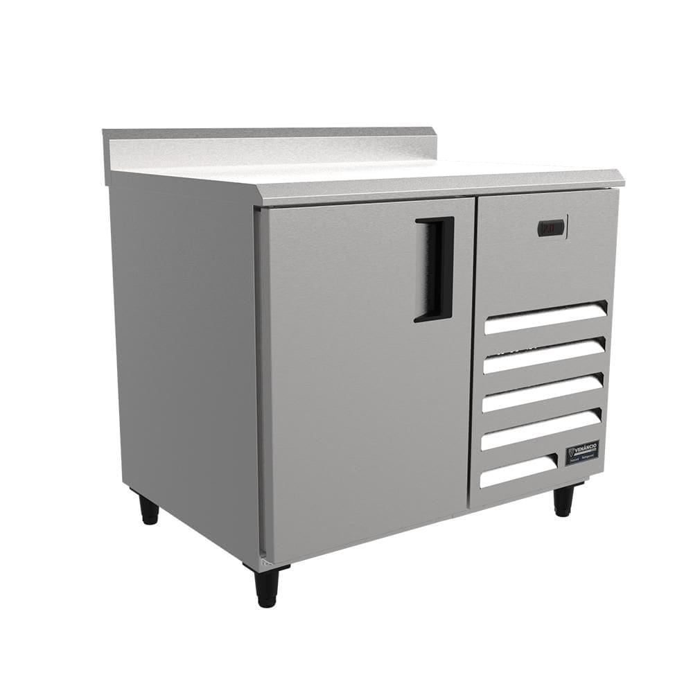 Balcão de Encosto Refrigerado Venâncio 1m 220V Liso Espelhado VCFRH10-32896