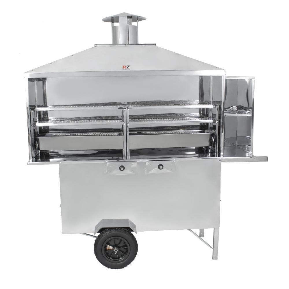 Carrinho de Churrasco R2 Extra Grande com Churrasqueira de 1,60m R0160