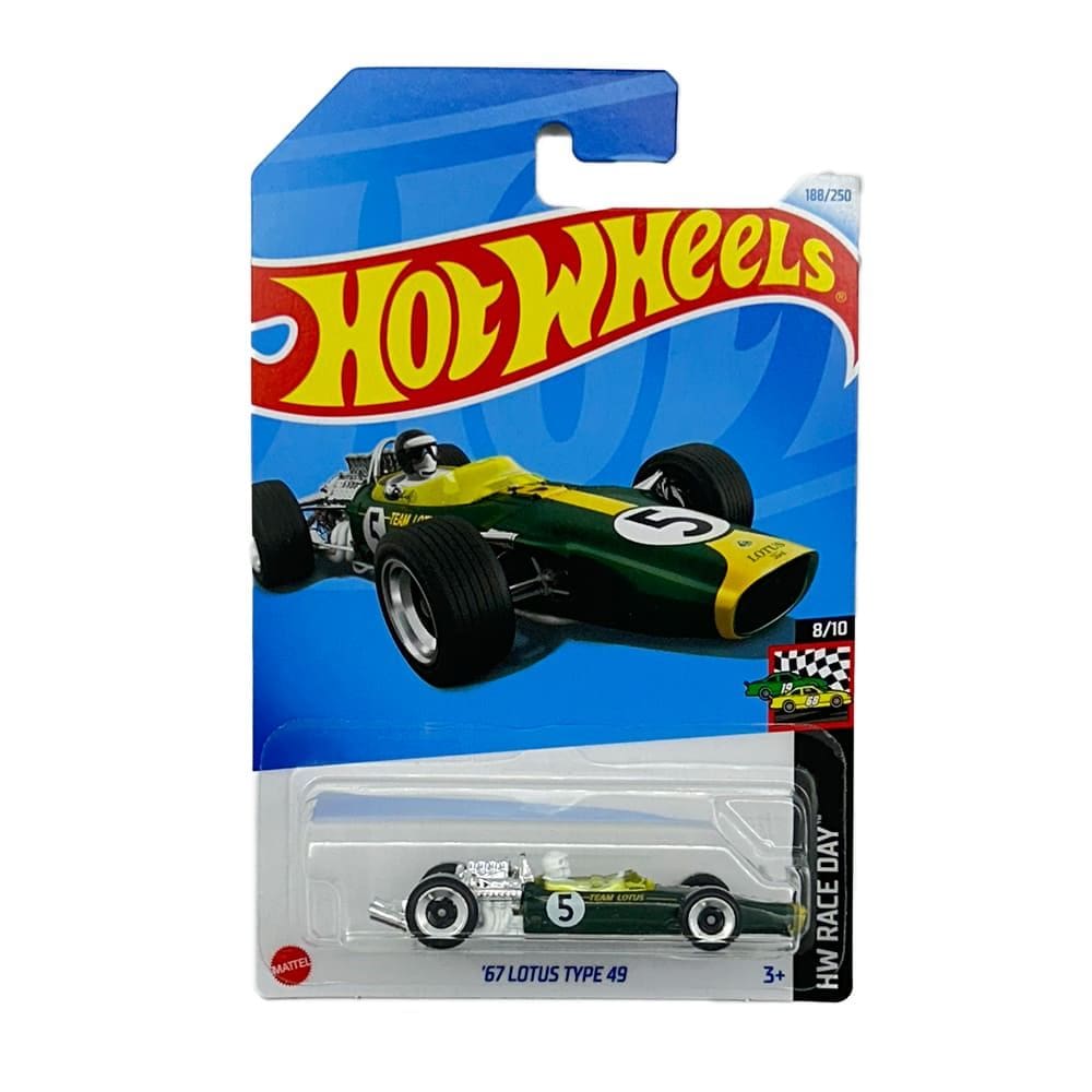 Miniatura Carro `67 Lotus Type 49 1:64 Hot Wheels