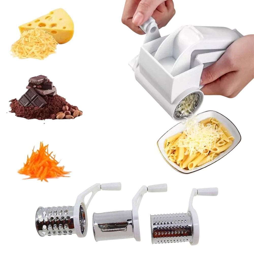 Ralador De Queijo Chocolate Legumes Manual Com Manivela