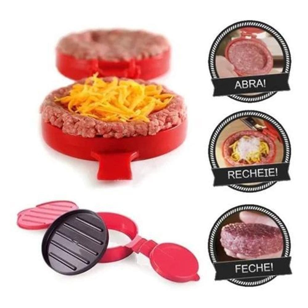 2X Hamburgueria Forma Hambúrguer Artesanal Recheado Caseiro