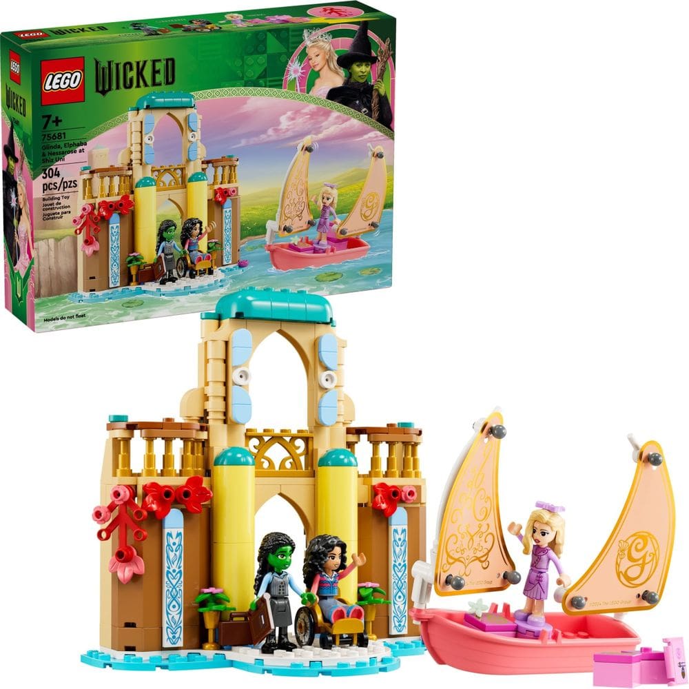 75681 - LEGO® Wicked - Glinda, Elphaba e Nessarose na Shiz University