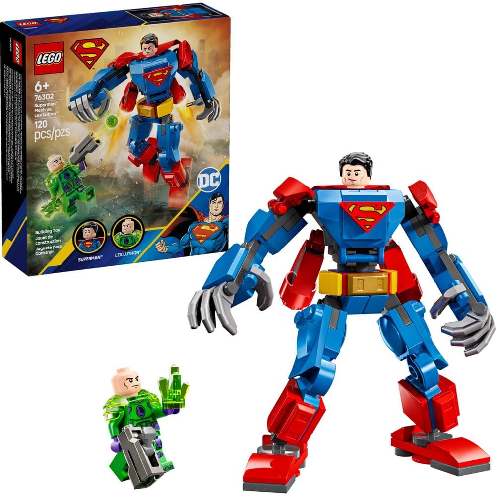 76302 - LEGO Super Heroes - Robô do Superman™ vs. Lex Luthor™