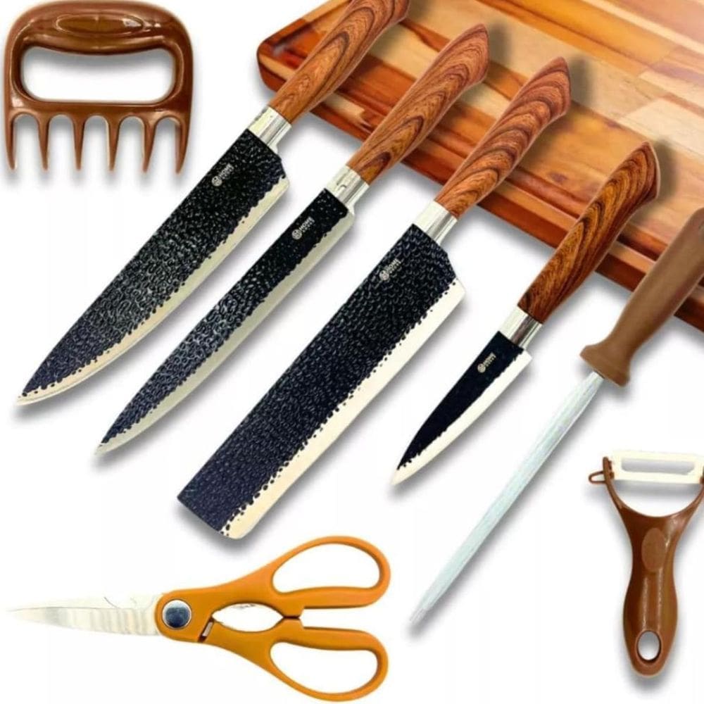 Kit Faqueiro Gourmet Inox Entrega Rápida