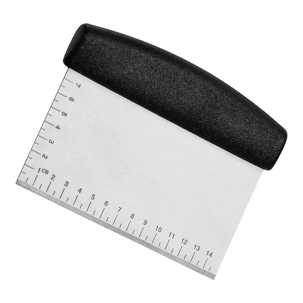 3X Espátula Raspador Retangular Massas Pizza Pão Legumes Bol