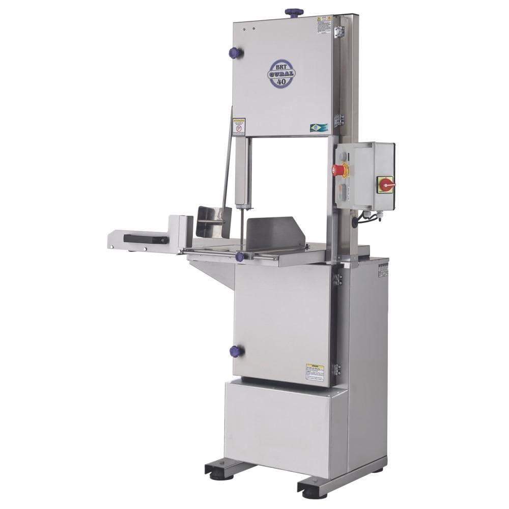 Serra Fita de Coluna Gural Lâmina 3.15m Lado Esquerdo 220V Trifásico BRT-40TS-Esq