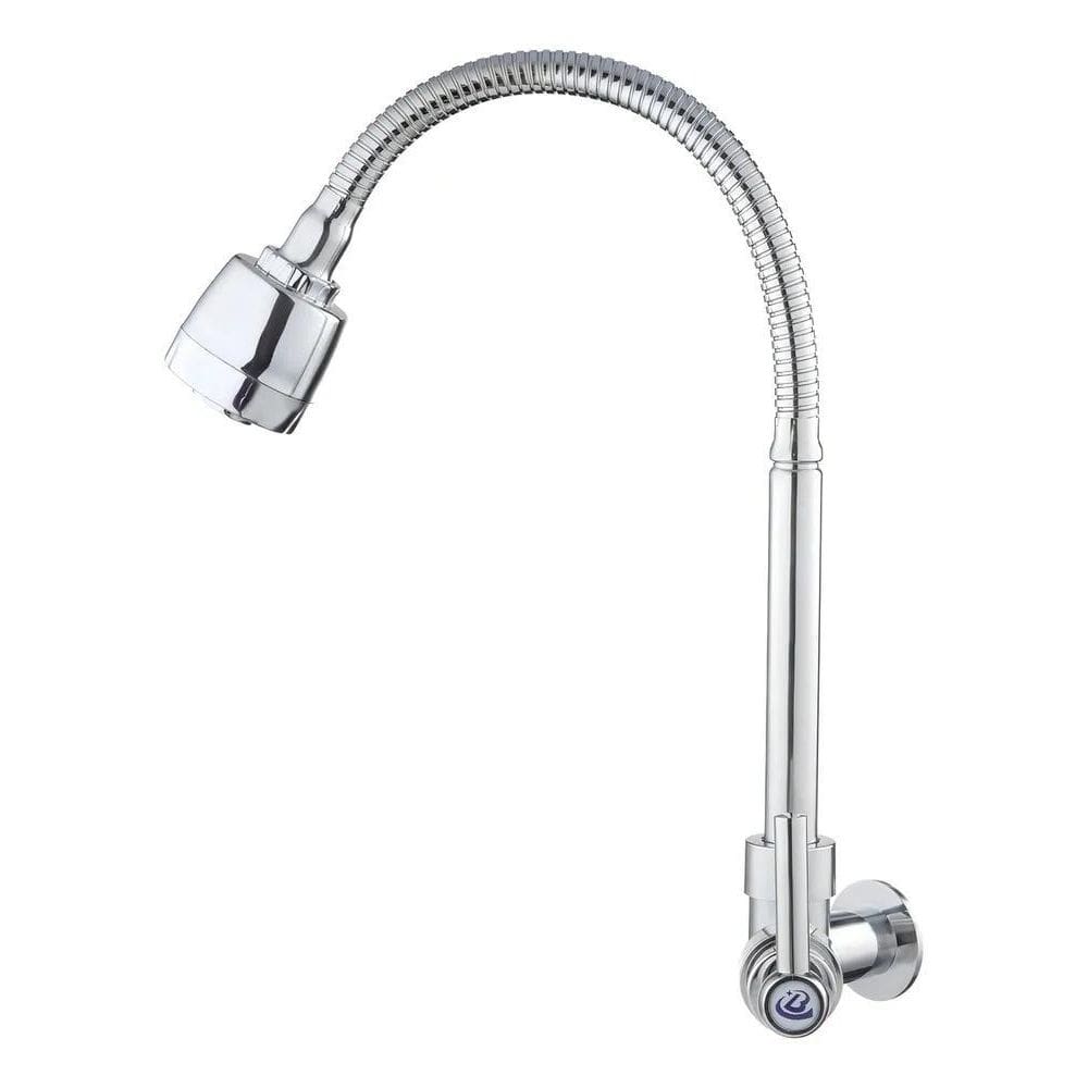 Gl  Torneira Cozinha Gourmet Parede Abs Tubo Flexível