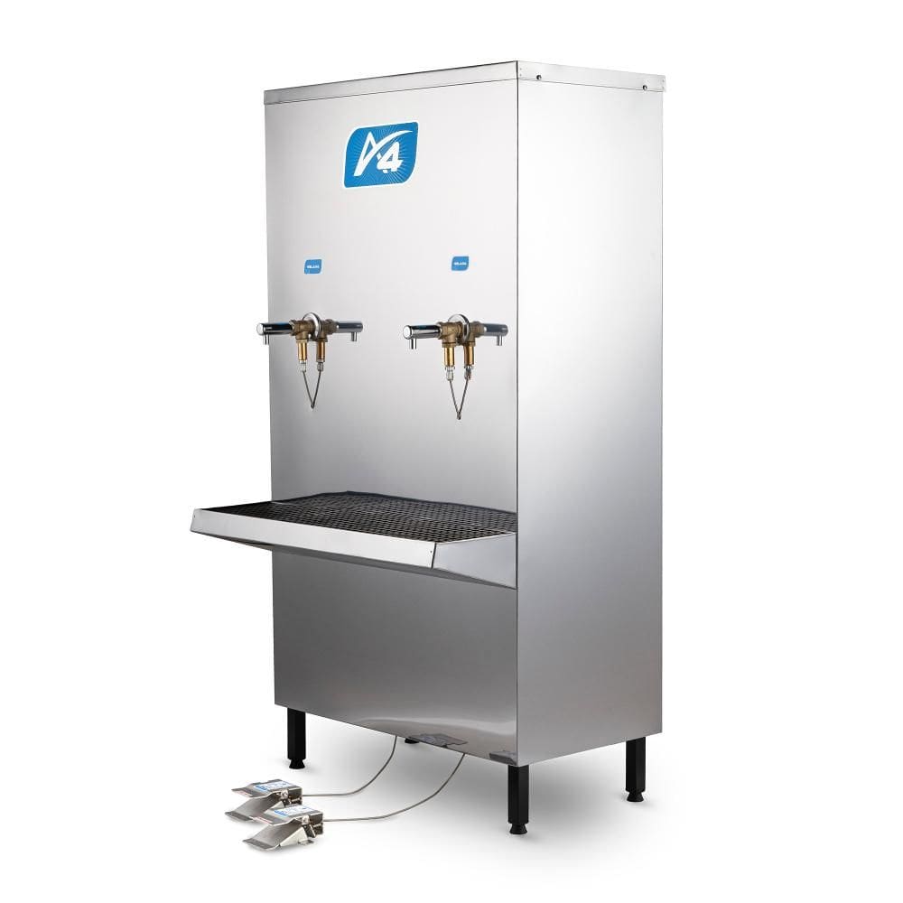 Bebedouro Industrial Pedal 50L A4 Inox 2 Geladas 110V