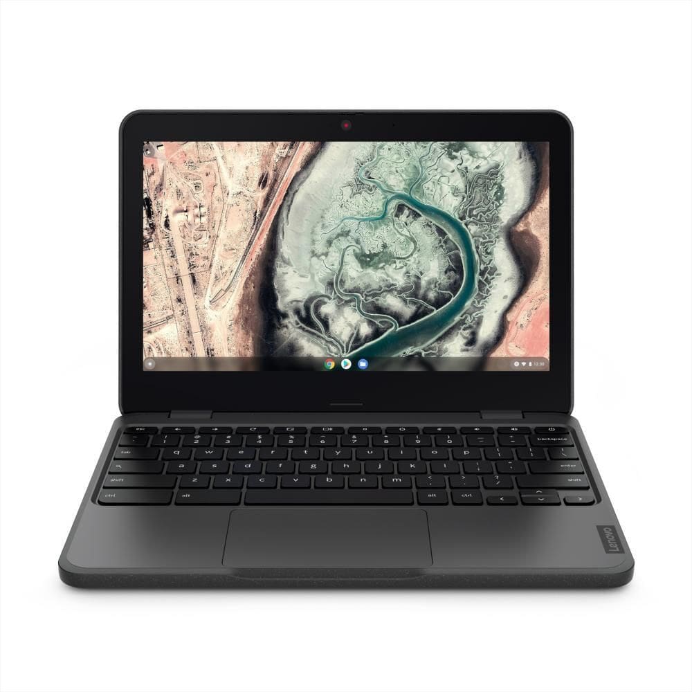 Chromebook Lenovo 100e G3 Intel Celeron N4500 4GB 64GB eMMC Chrome OS 11.6” - 82V0000ABR Cinza