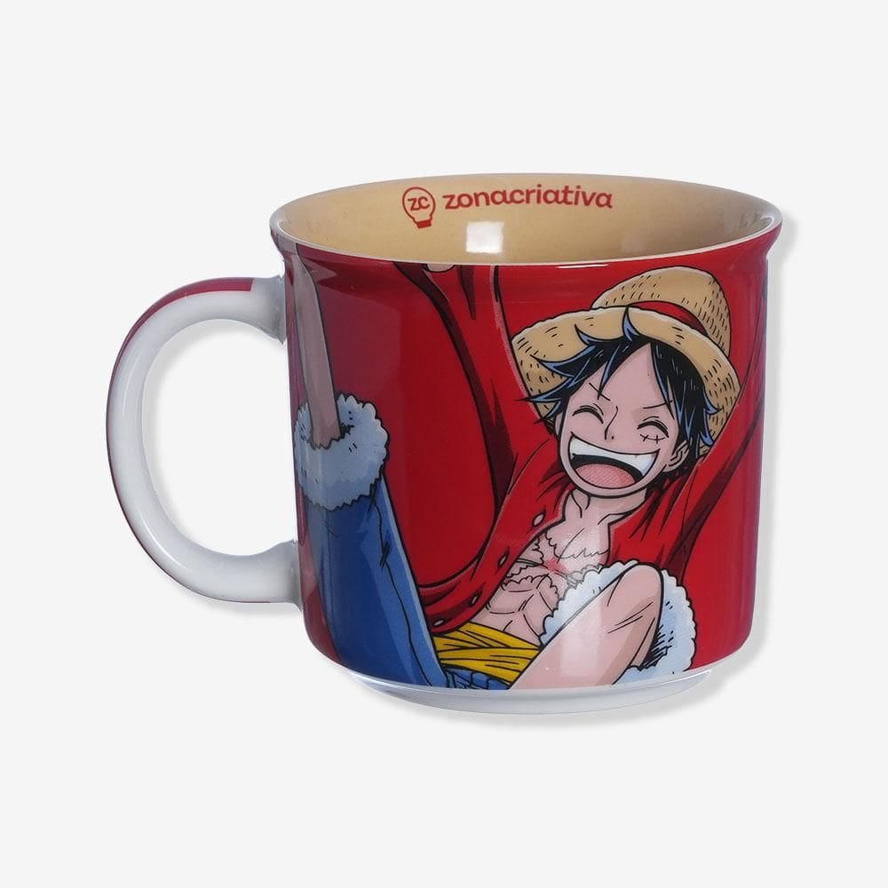 Caneca Tom Mokey D. Luffy - One Piece