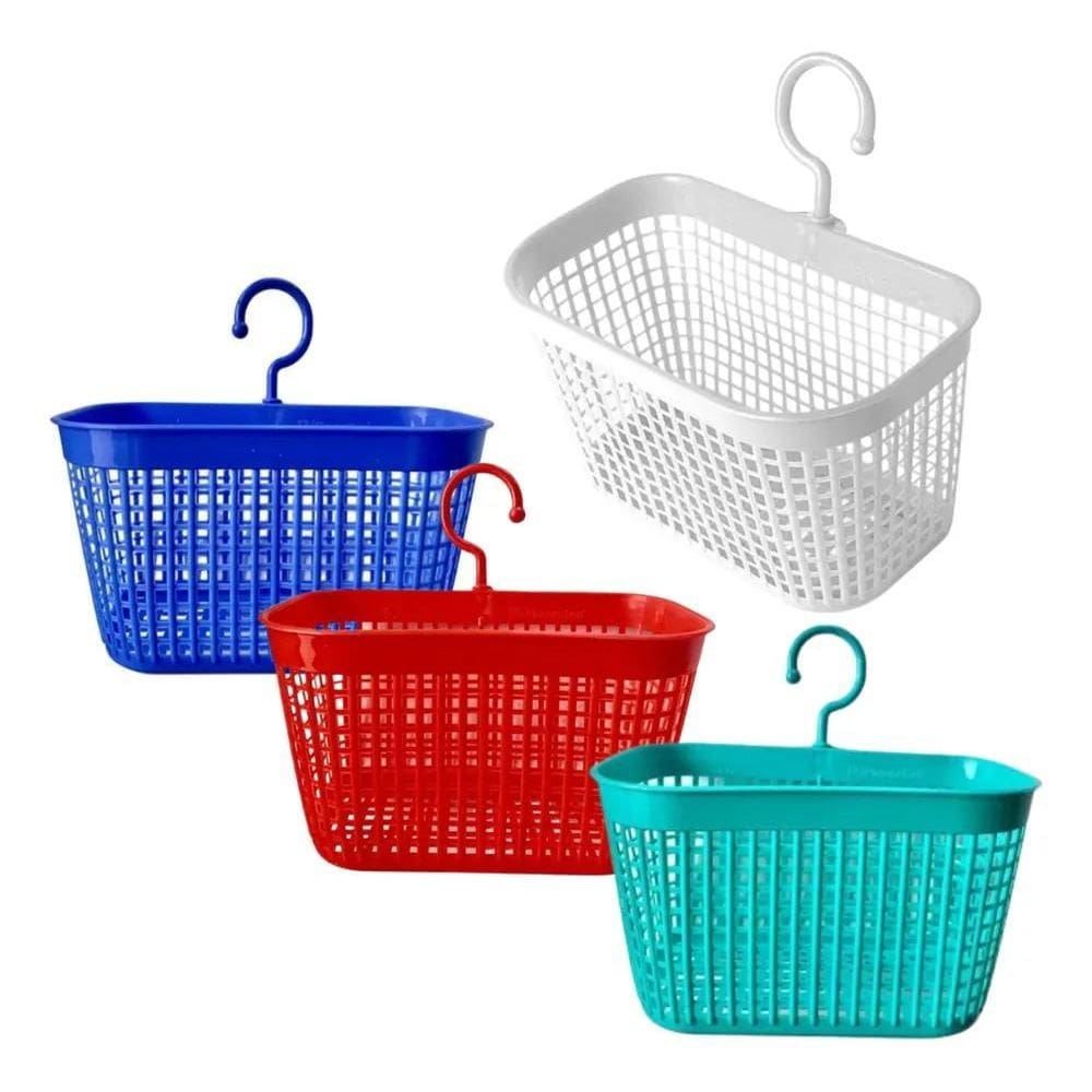 2X Cesto De Prendedores Pregador De Roupas Para Varal Com Al