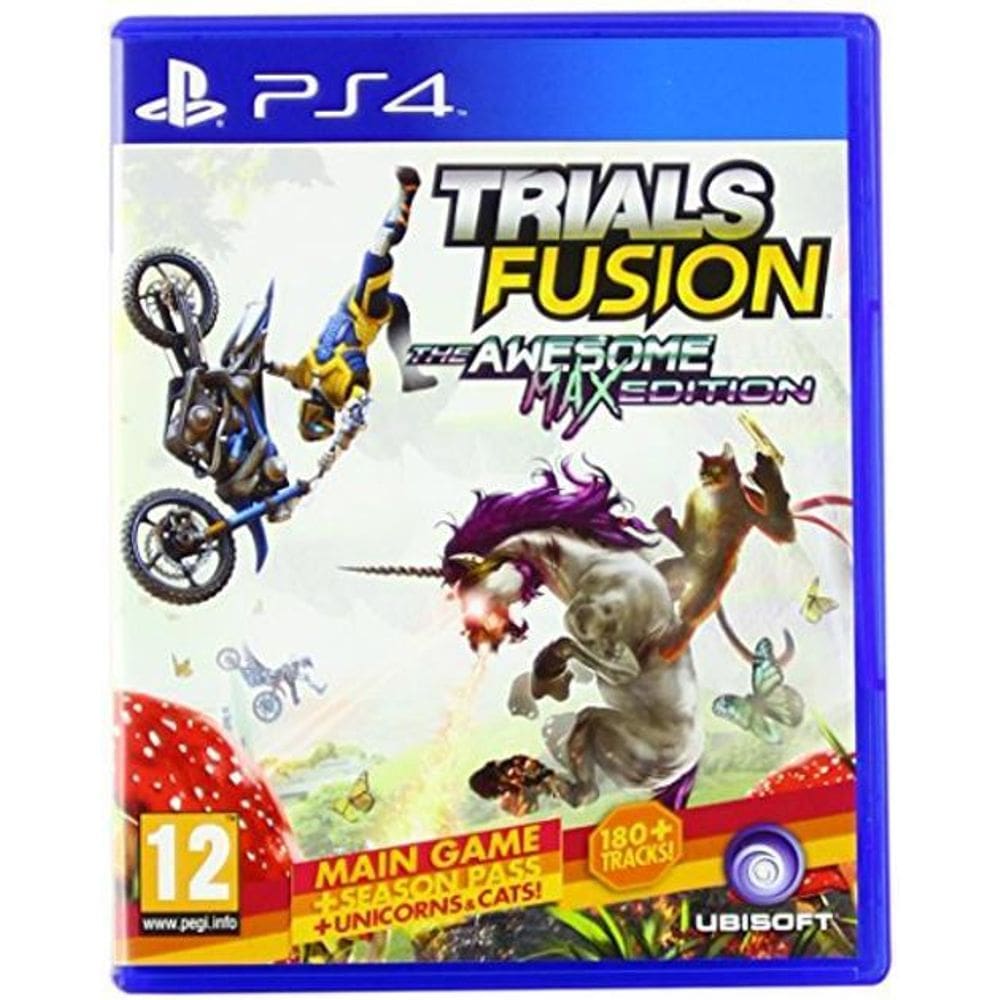 Jogo Trials Fusin The Awesome Max Edition Ps4 Lacrado