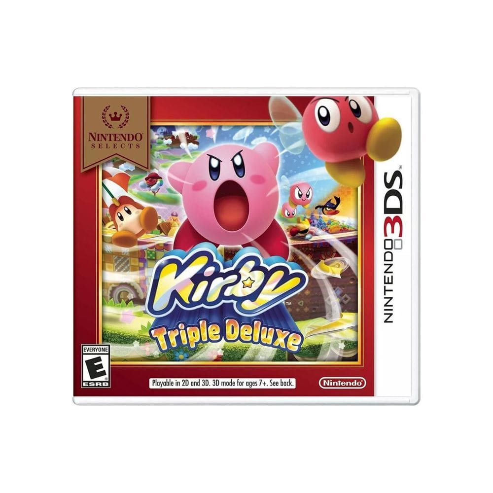 Jogo Kirby Triple Deluxe 3Ds Selects