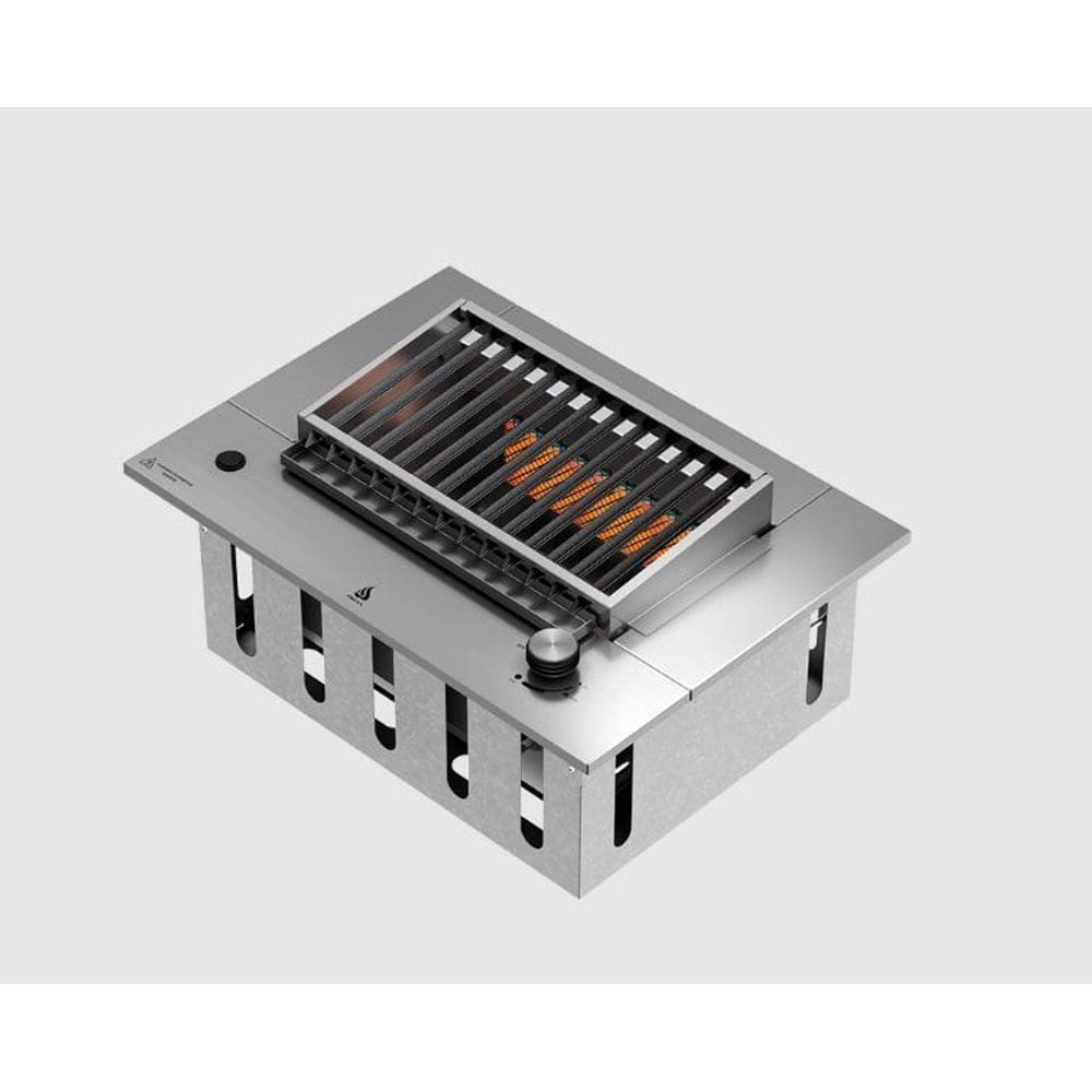 Churrasqueira A Gás Dinoxx Compactdxx300 Gn Argentina Teflon