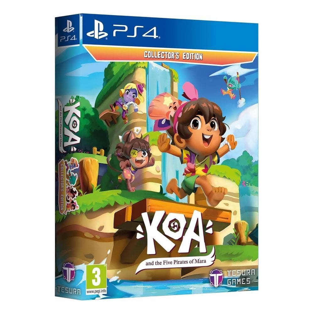 Jogo Koa And The Five Pirates Of Mara Collectors Edition Ps4