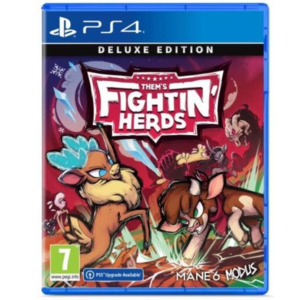Jogo Them`S Fightin Herds Deluxe Edition Ps4 Europeu