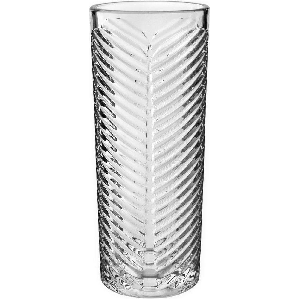 Vaso Decorativo Planta Redondo Home&co Vidro 24x10x10cm