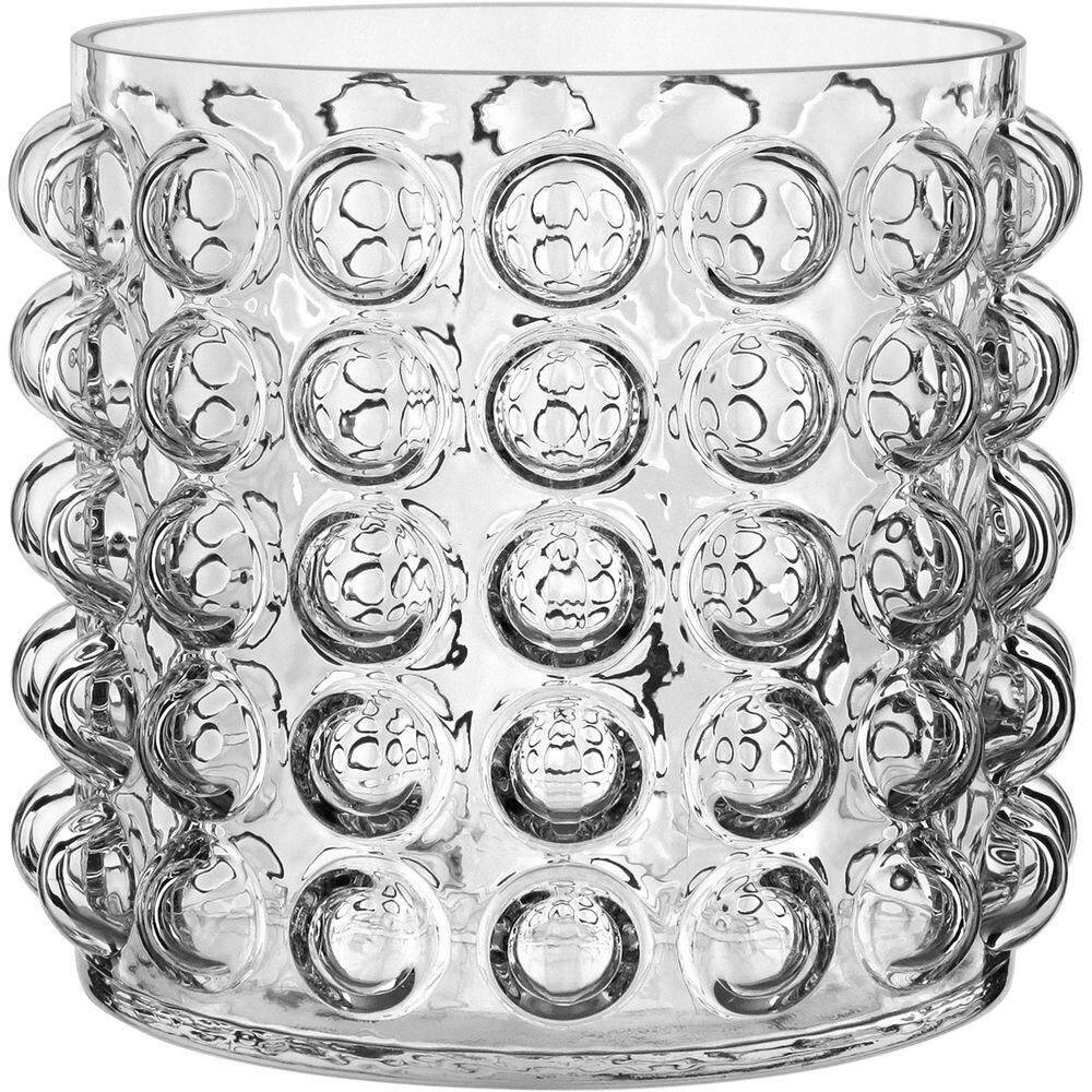 Vaso Decorativo Planta Redondo Home&co Vidro 17x17x17cm