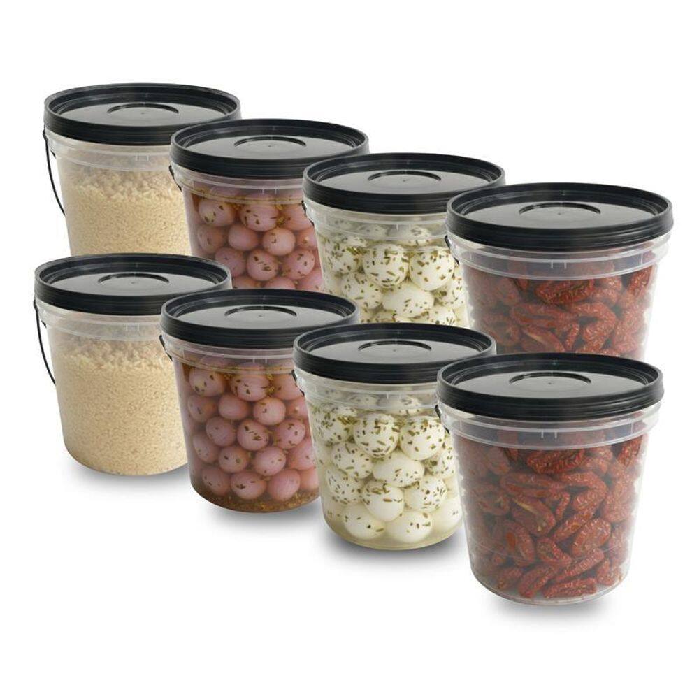 Balde Multiuso 3,2L Prático E Leve - 8 Pçs