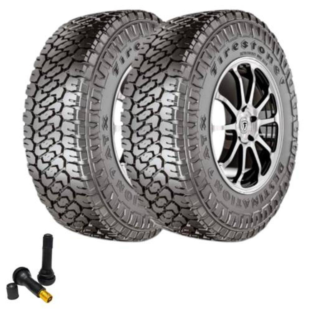 Combo 2 Pneus 215/80r16 Destination Atx Firestone + Bico