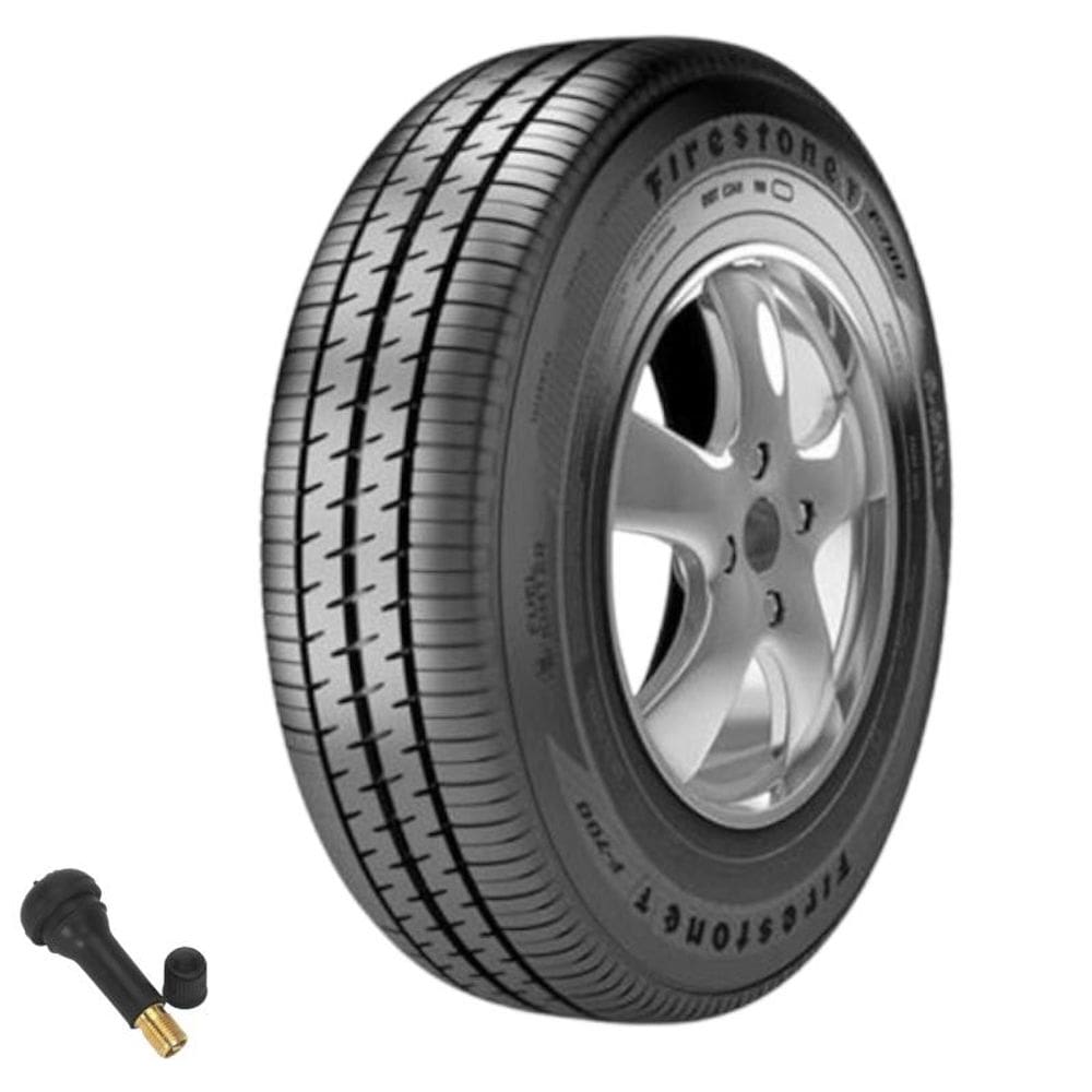 Pneu C3 Gol  185/65r14 F-700 Firestone + Bico Valvula Tr414