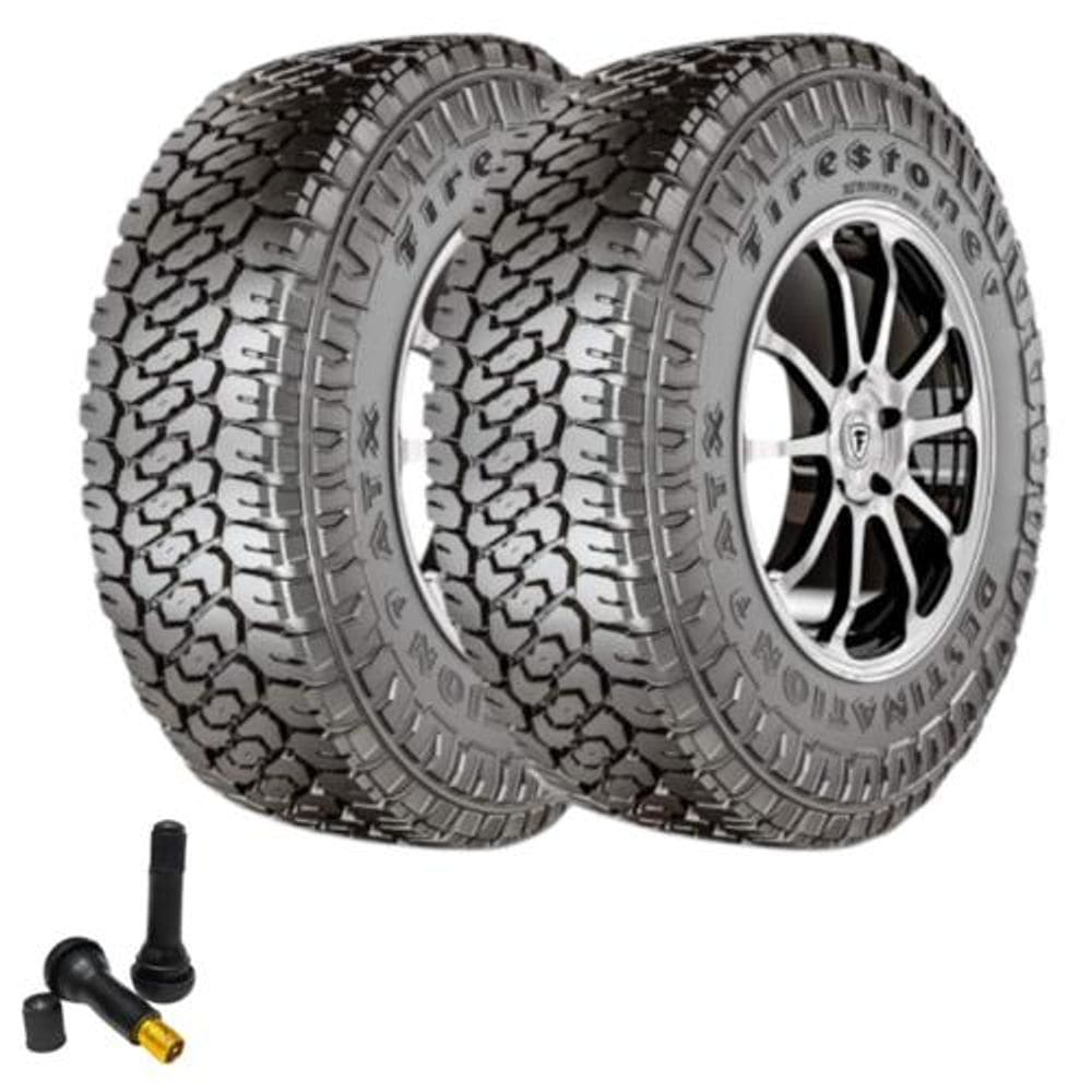 Combo 2 Pneus 265/70r16 Destination Atx Firestone + Bico