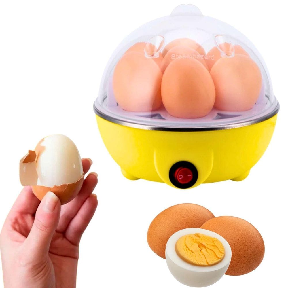 Panela Elétrica A Vapor Cozimento De Ovos E Legumes Prática