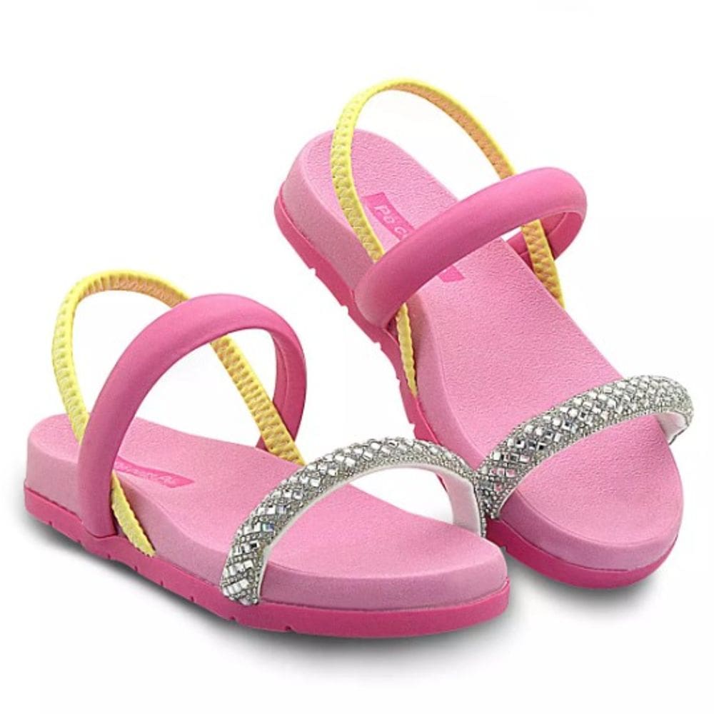 Sandália Papete Infantil Menina Pé Com Pé 36081-575