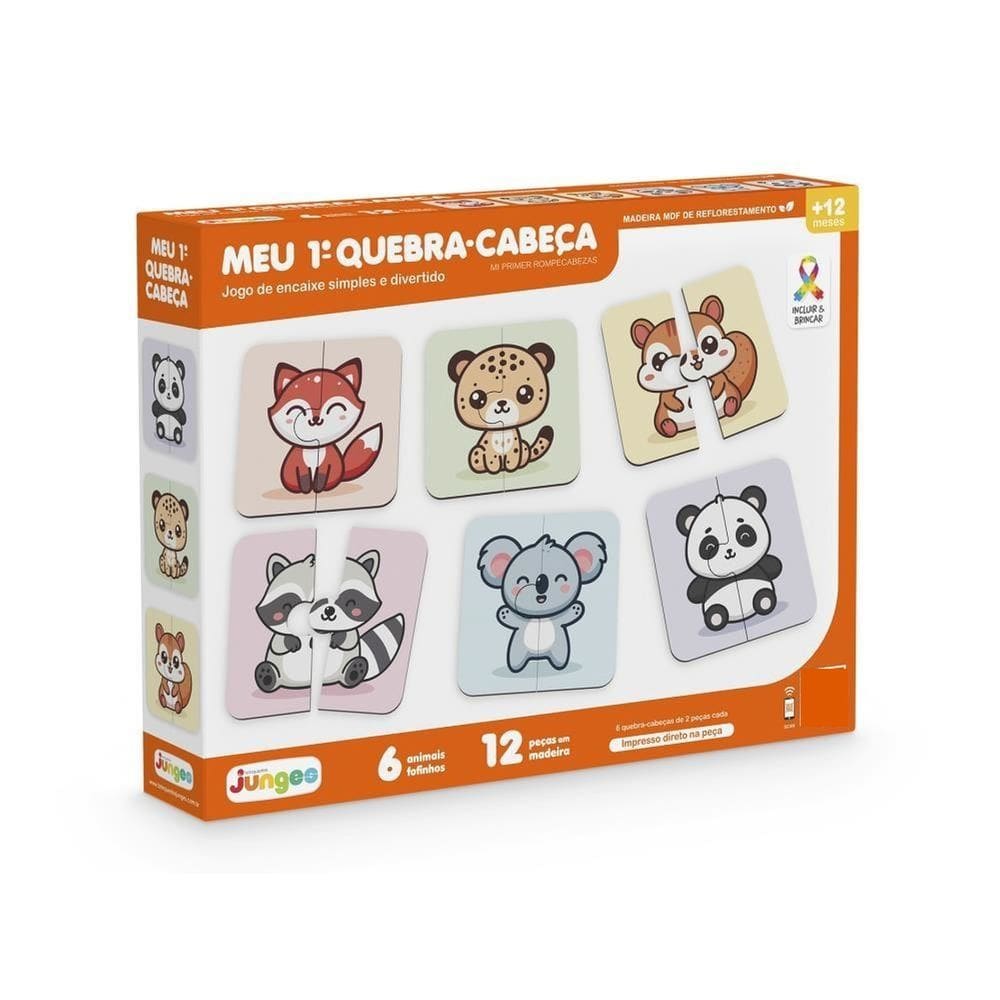 Quebra Cabeça Infantil Meu Primeiro Quebra Cabeça - Junges 790