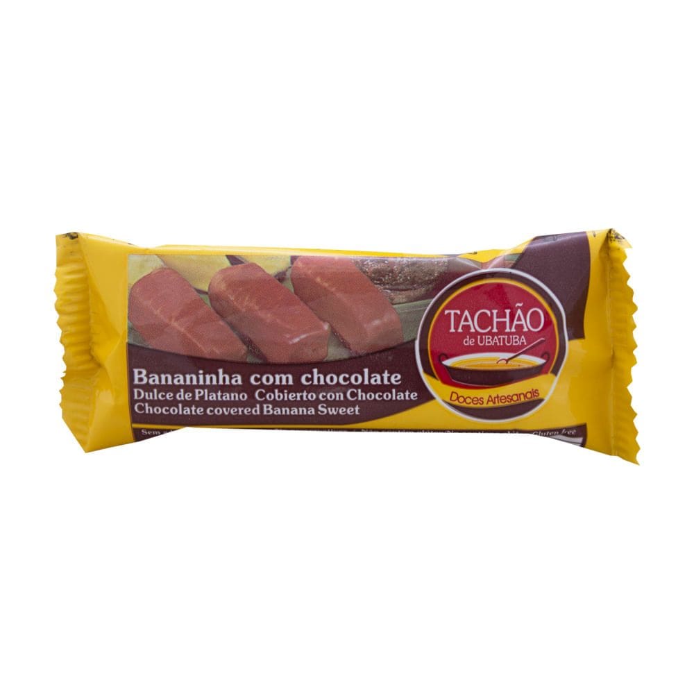 Doce Tachão Bananinha com Chocolate 25g