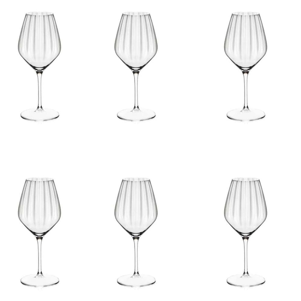 Jogo de 6 Taças de Cristal Vinho 360 Ml Proper Effect Oxford