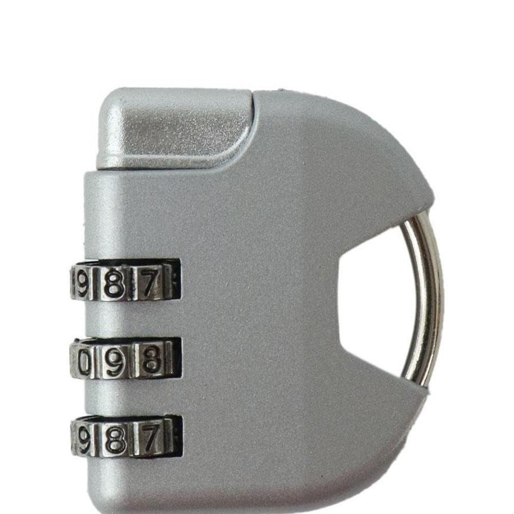 Cadeado Segredo Senha Tsa Ajustável Antifurto Portátil Mala Mochila Armário Aeroporto Viagem Leve Resistente