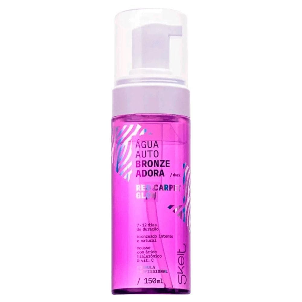 Skelt Red Carpet Glow Dark - água Auto Bronzeadora 150ml