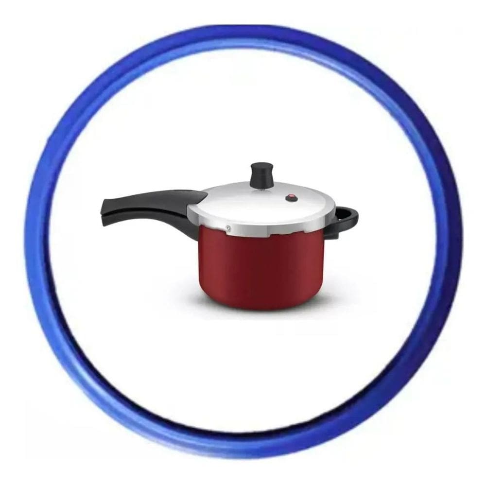 2X Borracha Panela Pressão Rochedo Turbo Top 7,6 Lts