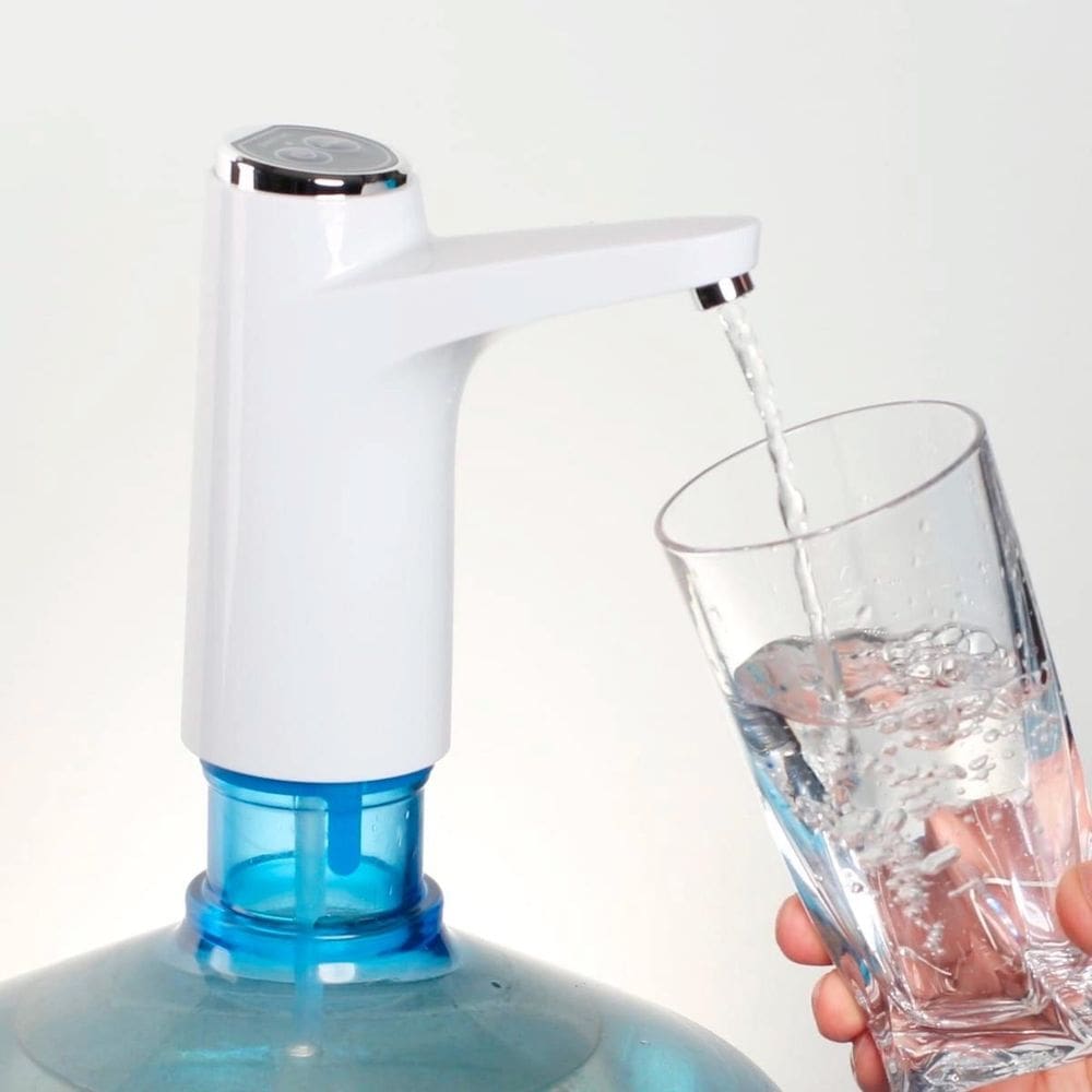 Bomba Para Galao De Agua Eletrica Até 20Lts Recarregavel