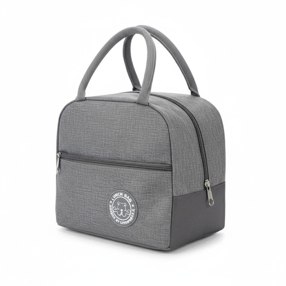 Bolsa Térmica Lancheira Cinza – Praticidade, Estilo E Conservação Para Suas Refeições