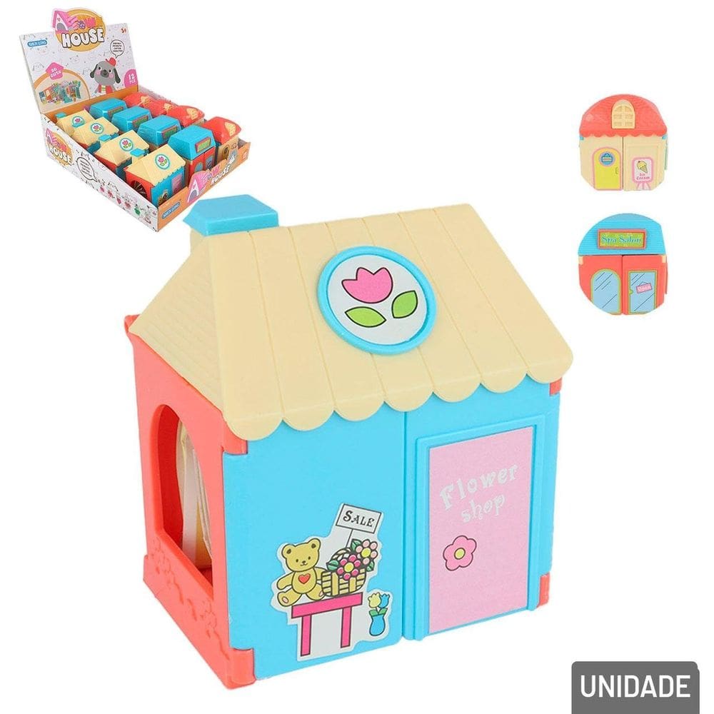 Casinha de Bonecas com Acessórios 6 Pçs Color - Tudo em Caixa