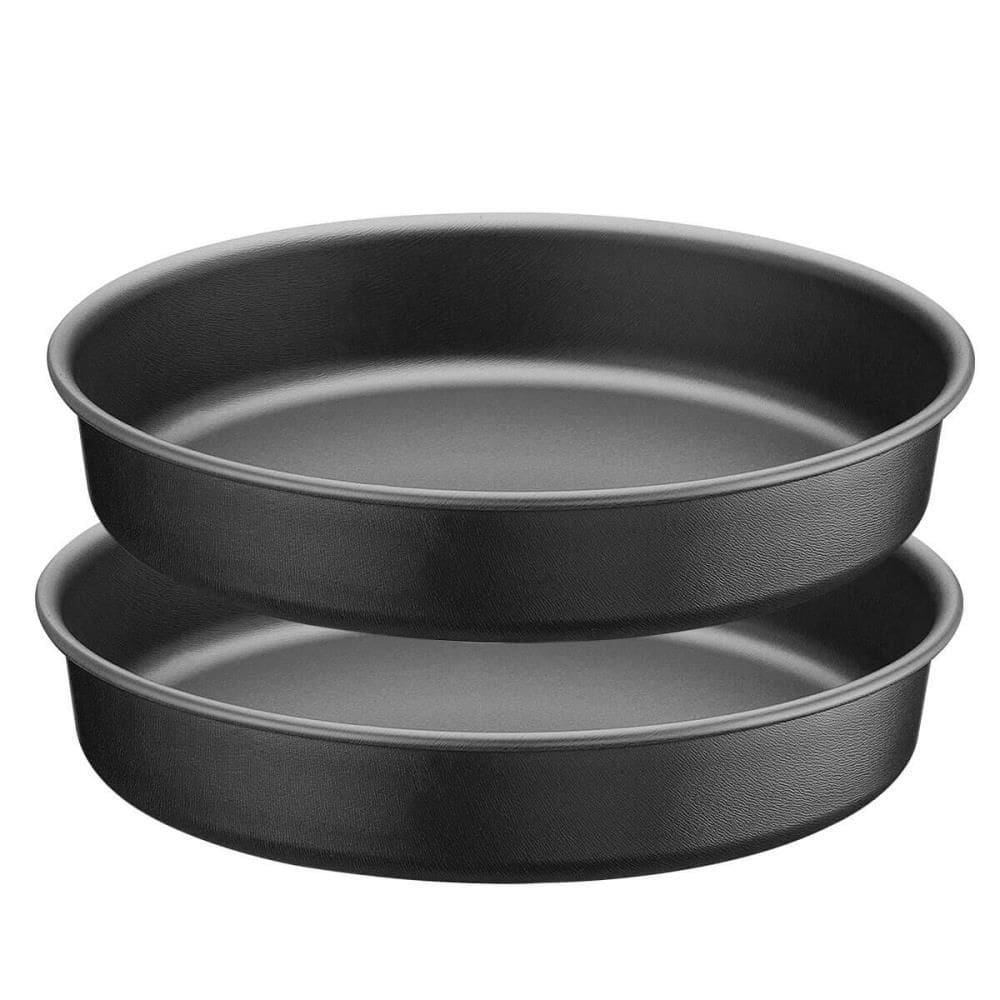 Kit 2 Assadeiras Redonda Tramontina Brasil Em Alumínio E Starflon Max Grafite 24cm 2,1L 20057024