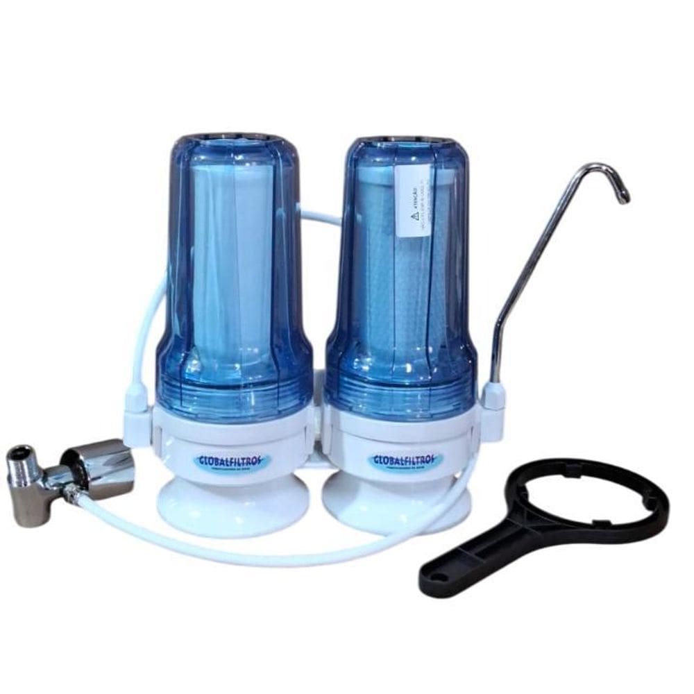 Filtro Purificador Agua Cristal Parede E Balcao Dual227Trpb