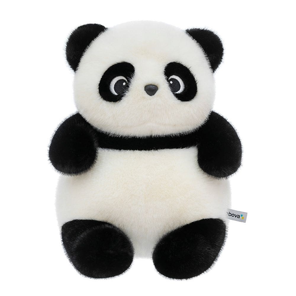 Boneca fofa de pelúcia de desenho animado Panda de 38 cm para crianças