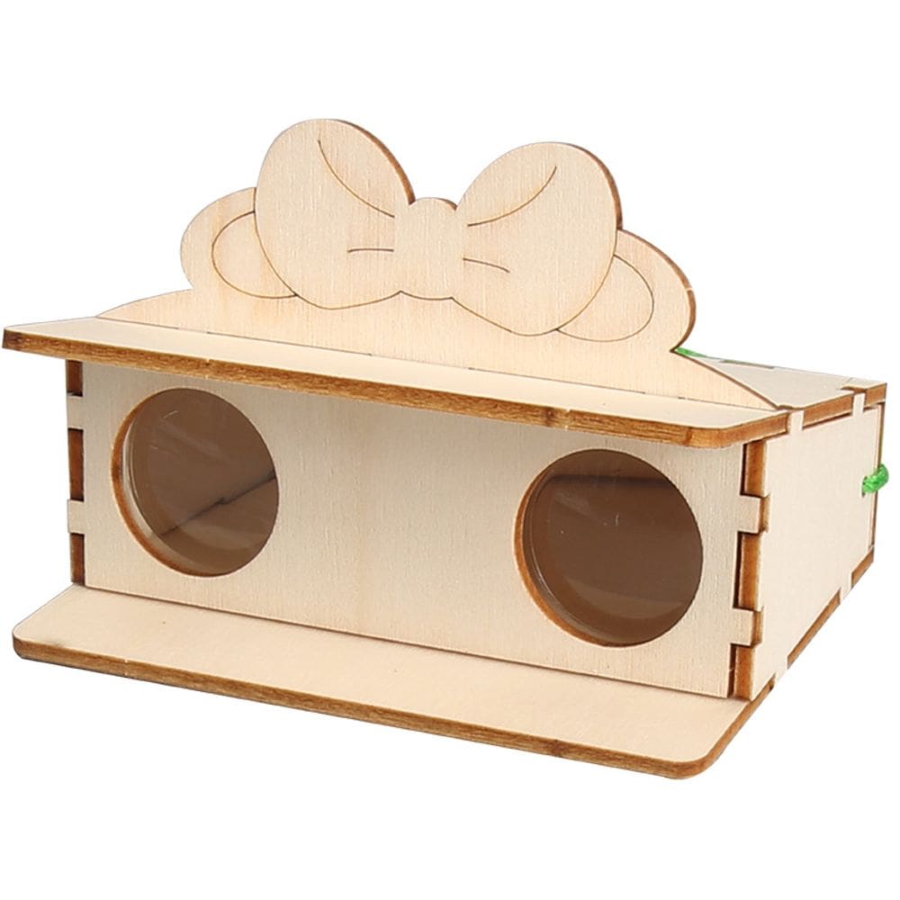 Telescópio DIY Wooden Science Experiments para crianças com lentes