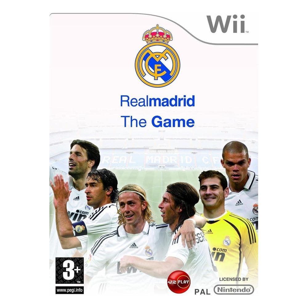 Jogo Real Madrid The Game Europeu Alemao Nintendo Wii