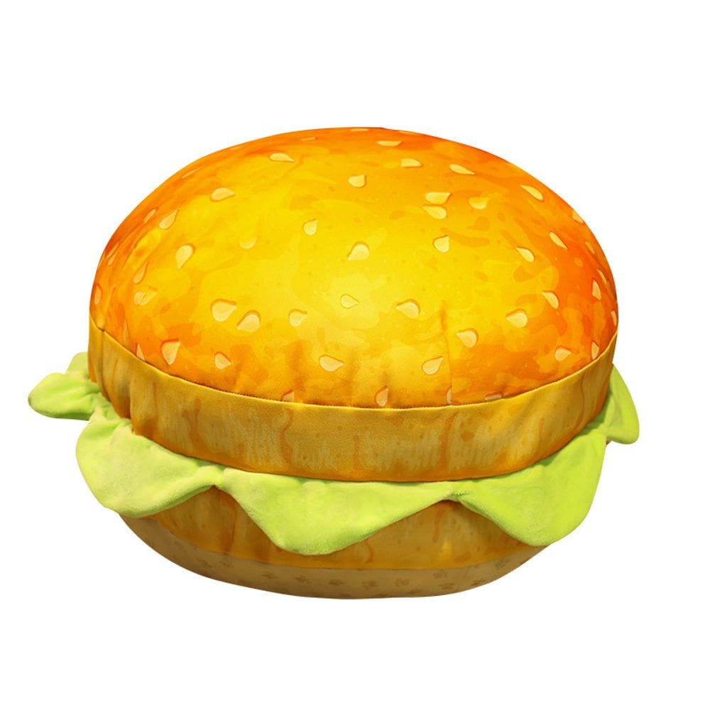 Pelúcia Toy Doll Hamburger Cartoon 40 cm de hambúrguer macio