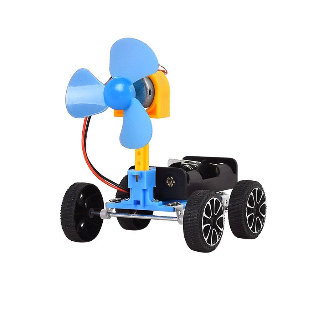 Kit de experimentos científicos DIY Mini carro movido a vento STEM Pro