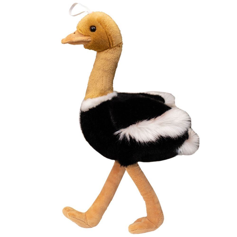 Brinquedo de pelúcia, boneca de avestruz, desenho animado, pássaro africano de 40 cm