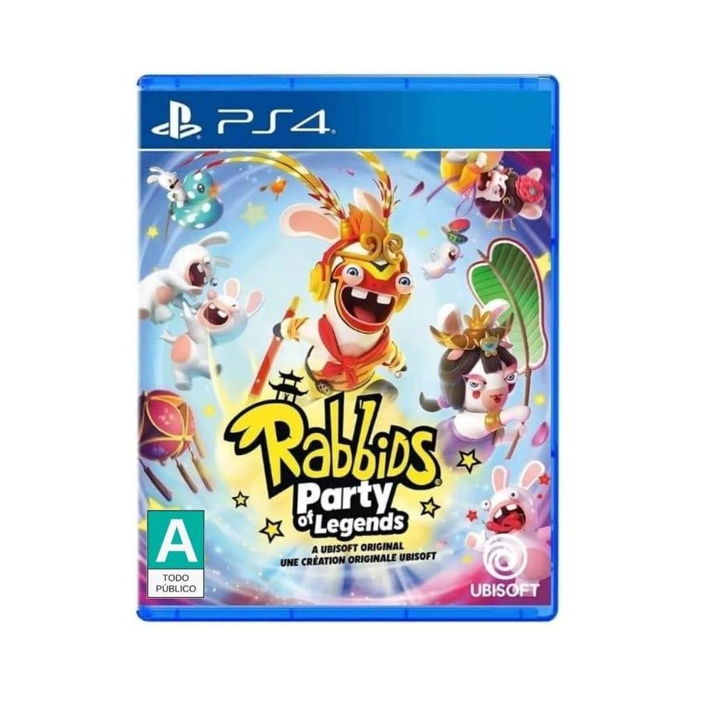 Jogo Rabbids Party Of Legends Ps4 Lacrado