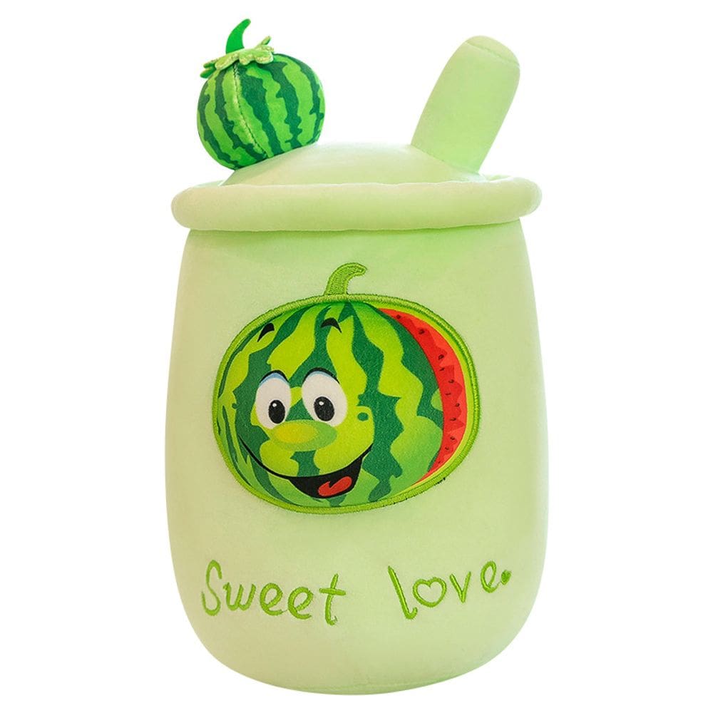 Plush Toy Doll Cartoon Fruit Milk Tea 35 cm para meninas